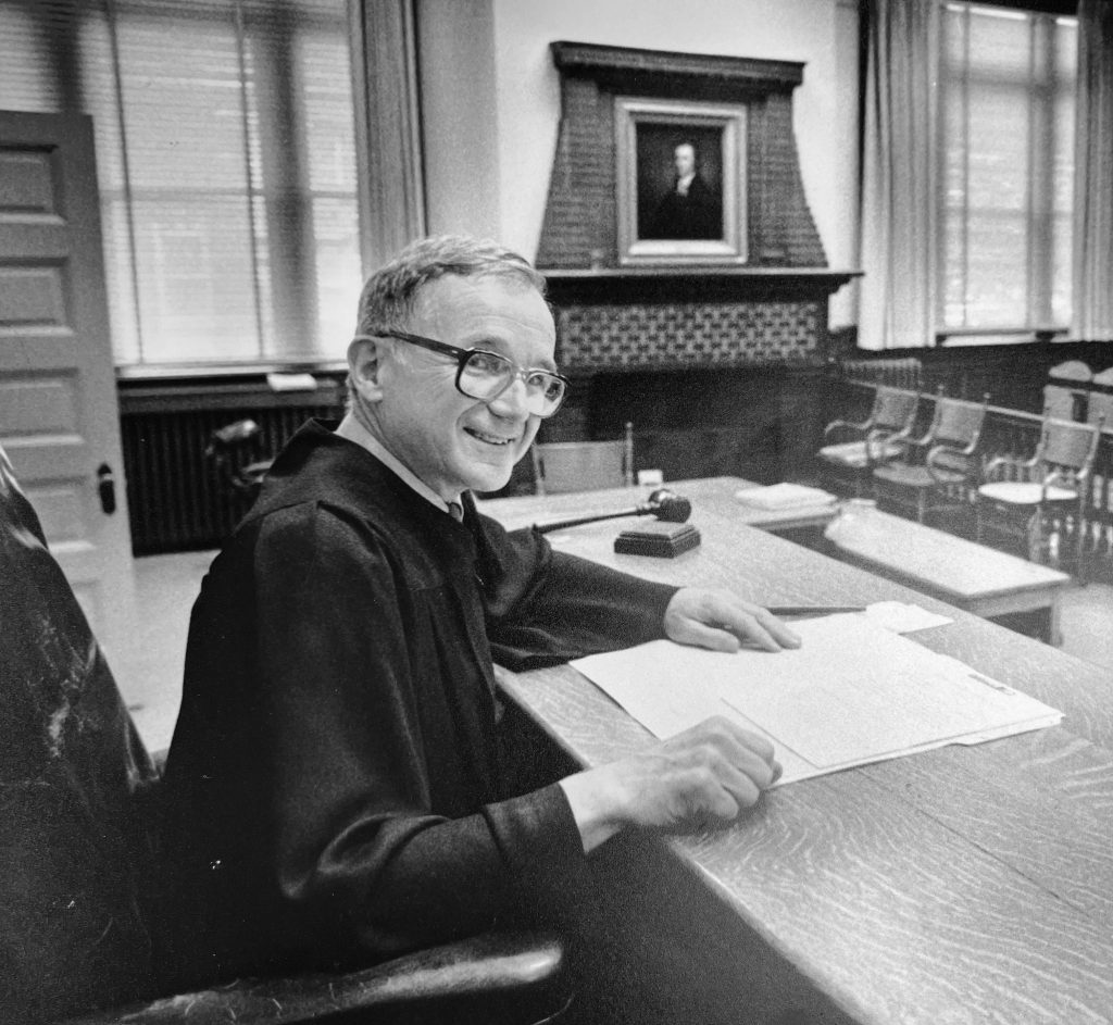 Justice Henry Hudson Whiting '41 | Handley 100th Notable